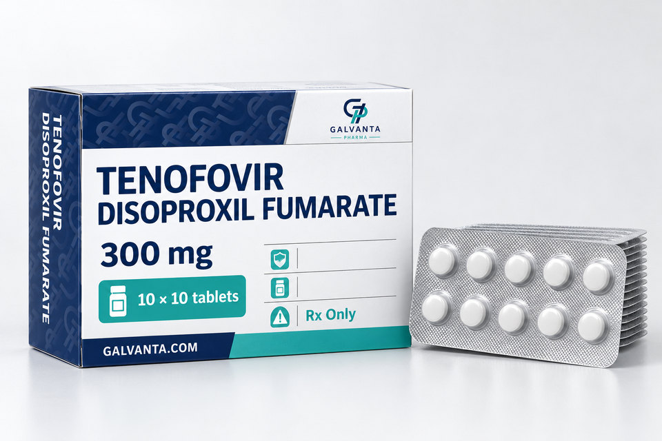 ការវេចខ្ចប់ Tenofovir Disoproxil Fumarate។